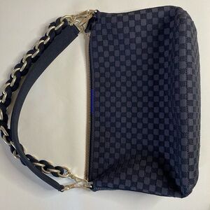 Rothy's Black Checkered Shoulder Bag